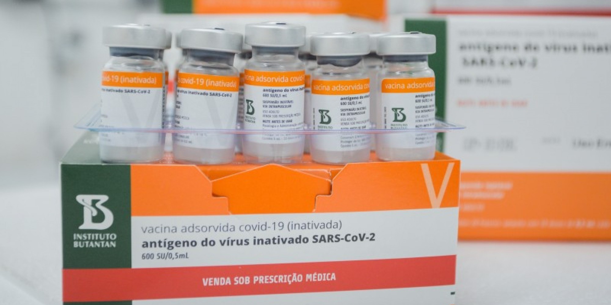 Estado soma 5,3 milhões de doses recebidas