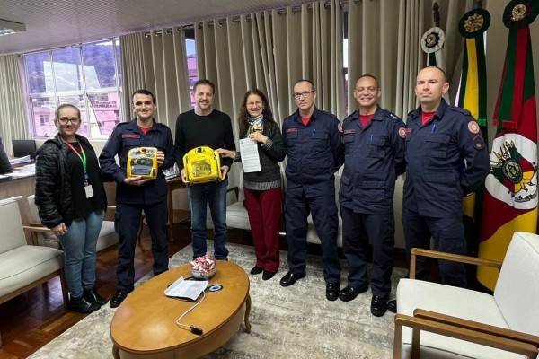 Encantado cede área de terras para o Corpo de Bombeiros