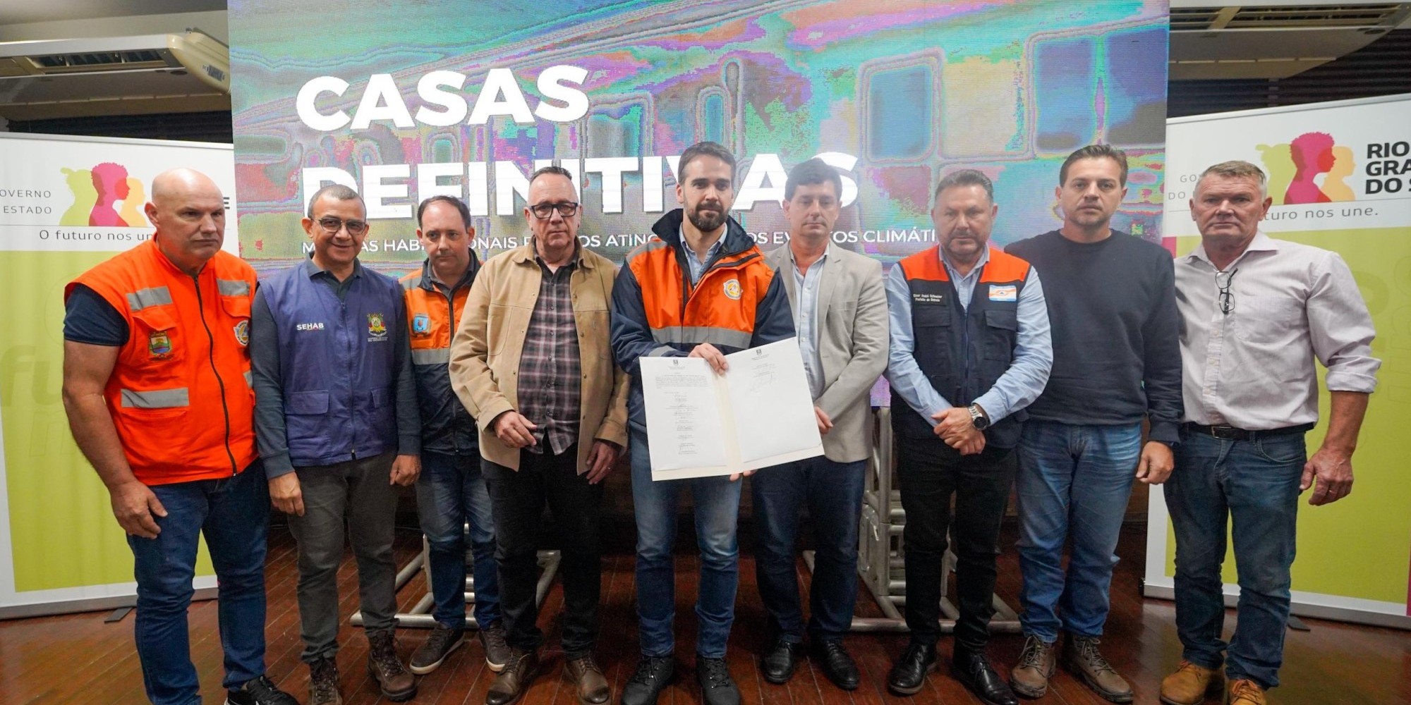 Estado anuncia casas para o Vale e Encantado é contemplado com 35 habitações