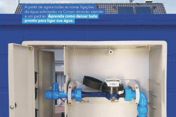 Quando a ligação for aprovada, o usuário precisará adquirir e instalar uma caixa de proteção