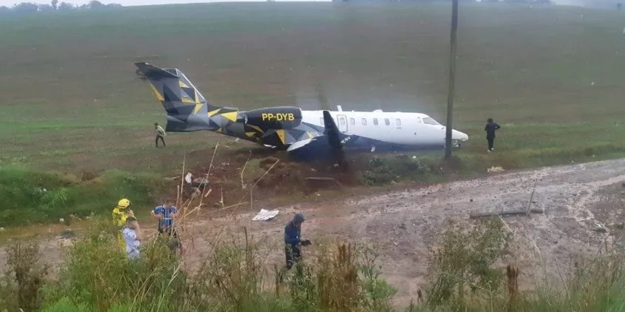 Avião da Farmacêutica CIMED sofre acidente em Erechim