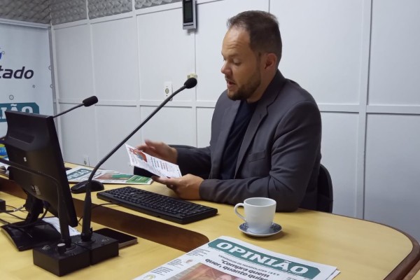 Prefeito de Vespasiano Corrêa é o entrevistado no Bom Dia Região dos Vales