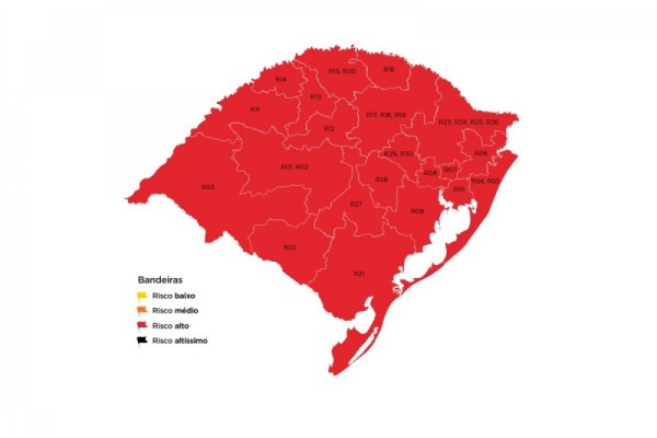 Mapa preliminar foi divulgado nesta sexta-feira