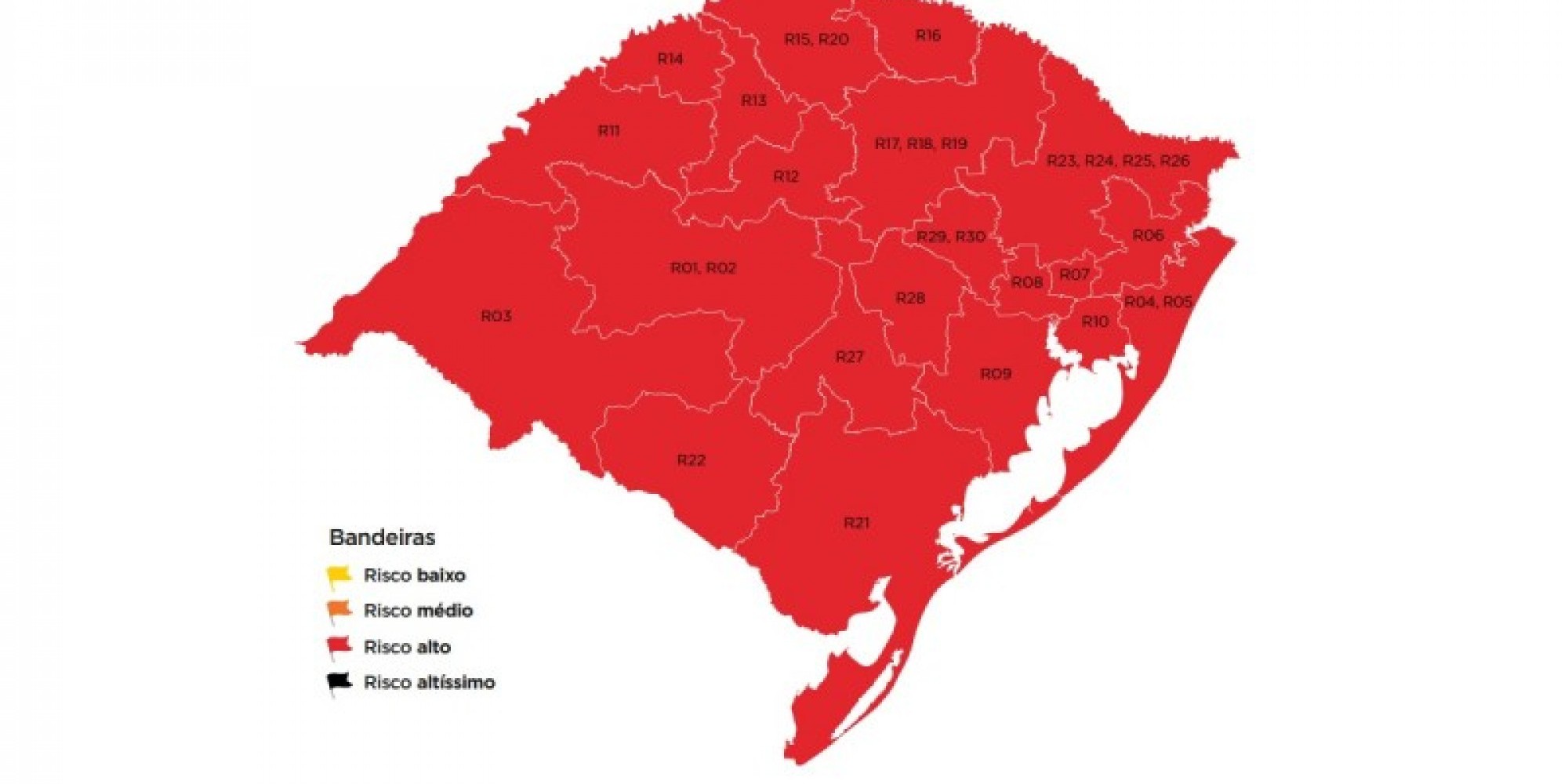 Mapa preliminar foi divulgado nesta sexta-feira Mapa preliminar foi divulgado nesta sexta-feira