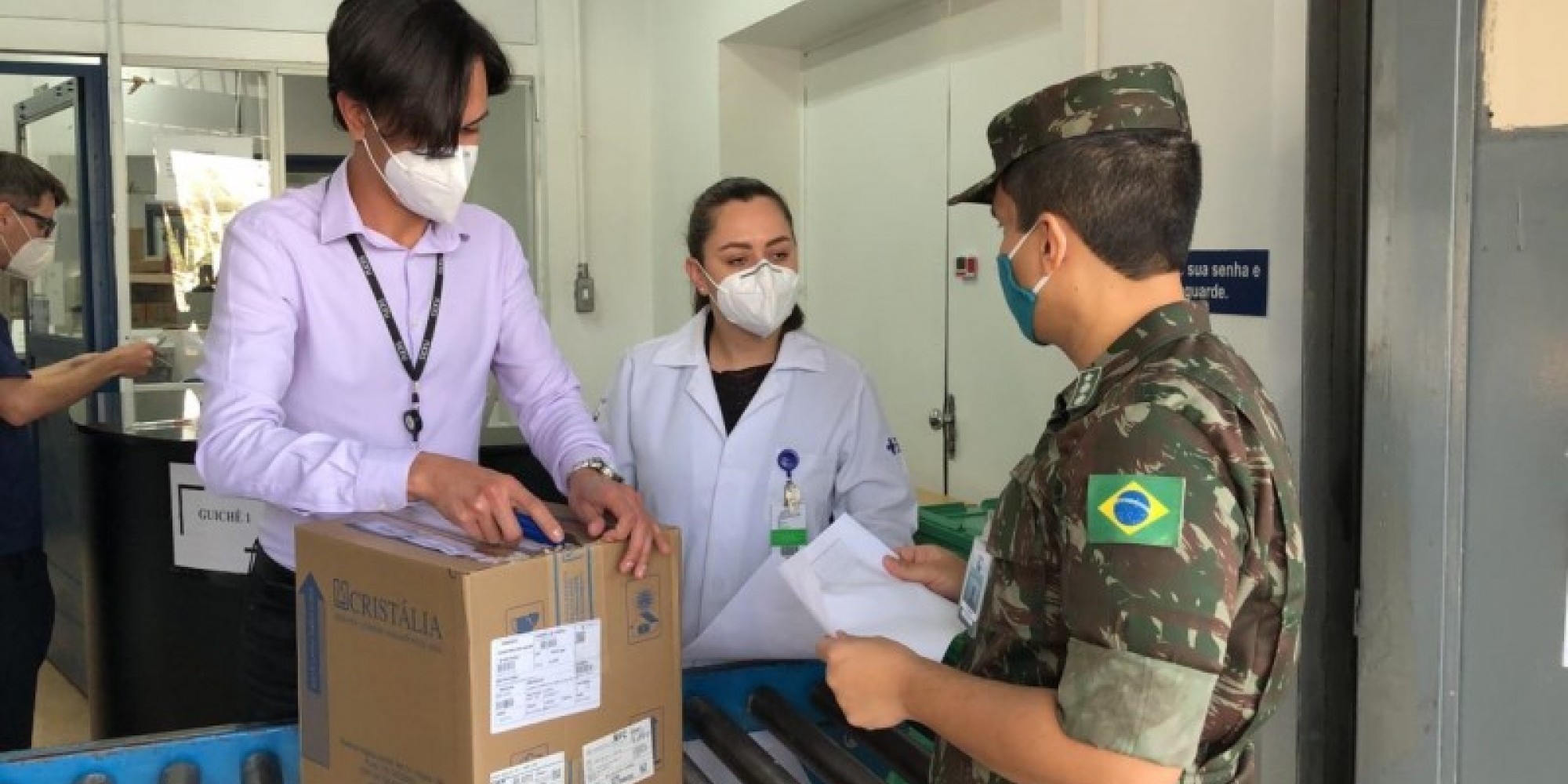 A remessa é composta pelos medicamentos Dexmedetomidina, Rocurônio, Suxametônio Midazolam