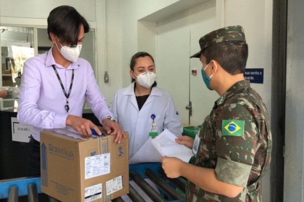 A remessa é composta pelos medicamentos Dexmedetomidina, Rocurônio, Suxametônio Midazolam