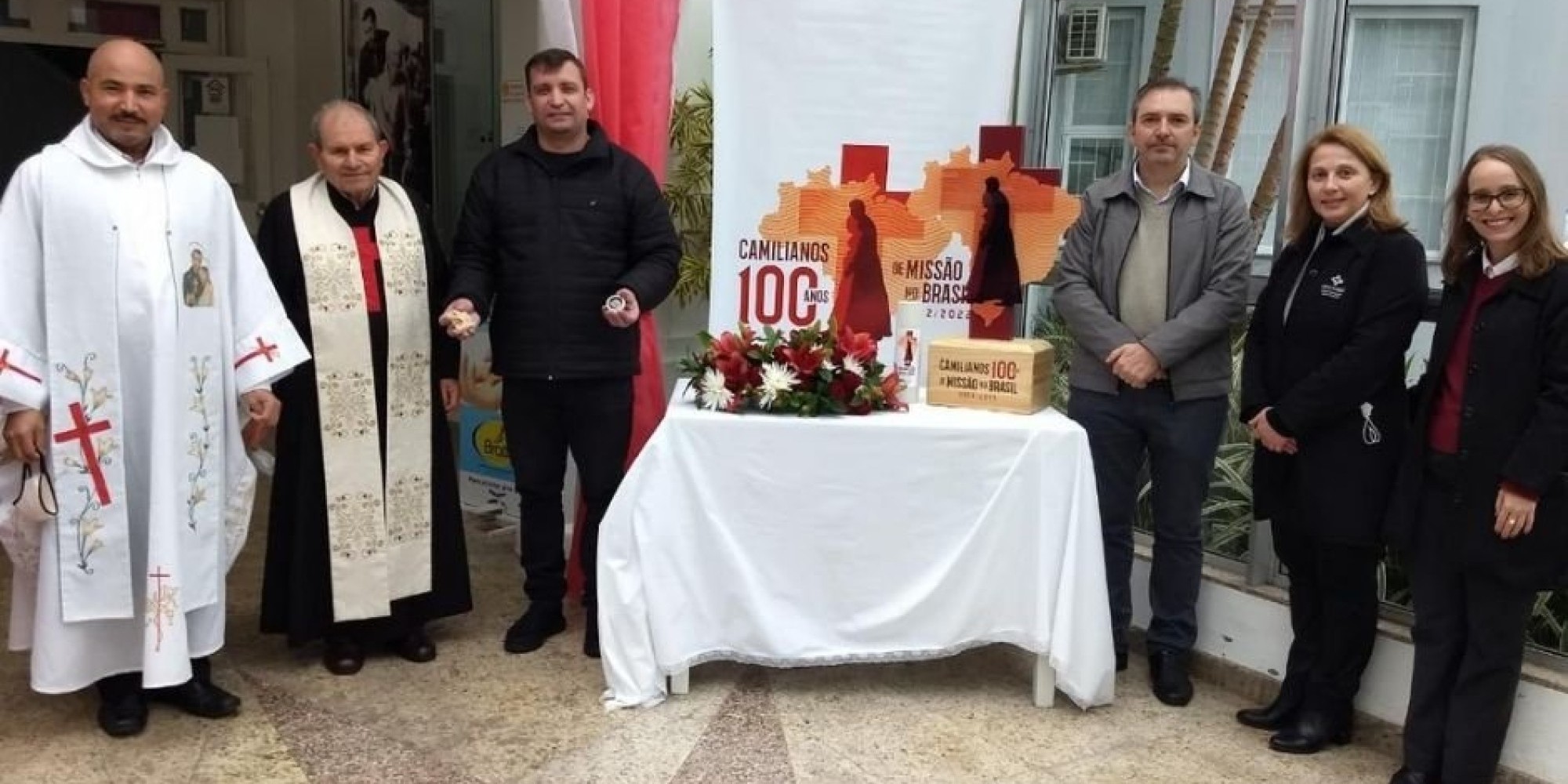 Cruz Peregrina chega ao Hospital de Encantado