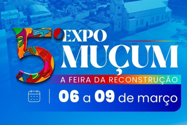Muçum anuncia novas datas para a 5ª ExpoMuçum