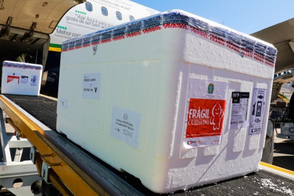  Com a nova remessa, plano da Secretaria da Saúde é avançar na vacinação de idosos