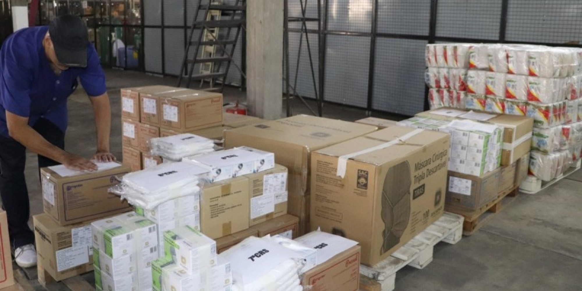 Ministério da Saúde enviou para o Estado 80 mil kits de proteção individual