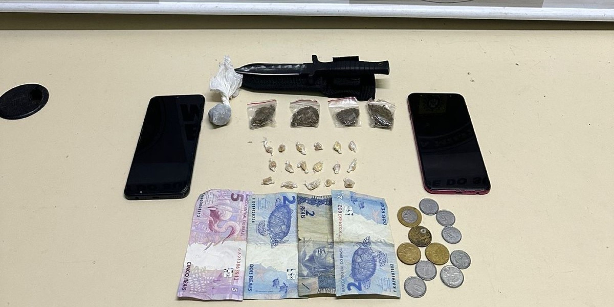 BM prende homem por tráfico de drogas em Roca Sales