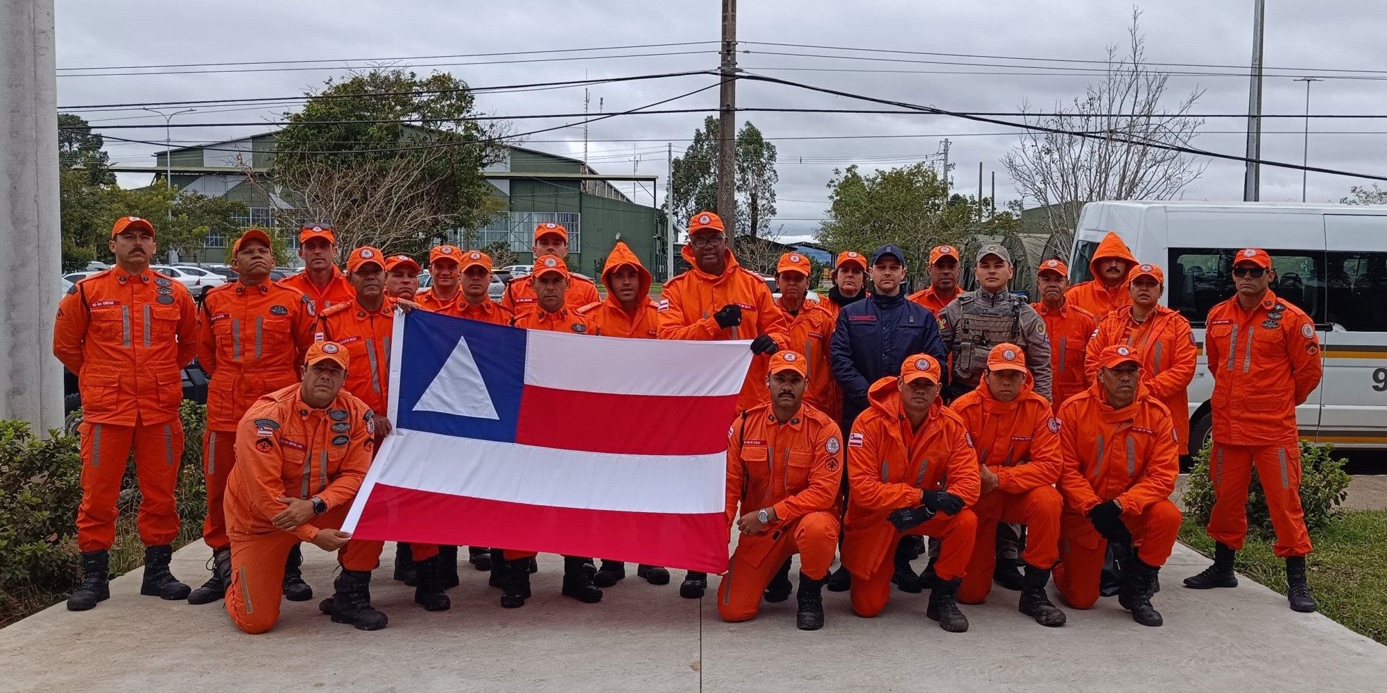BM auxilia Bombeiros da Bahia no retorno ao seu estado