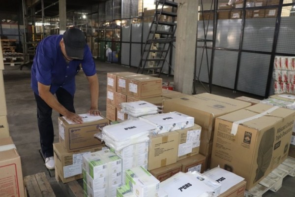 RS recebe mais equipamentos de proteção individual (EPIs) para trabalhadores da saúde