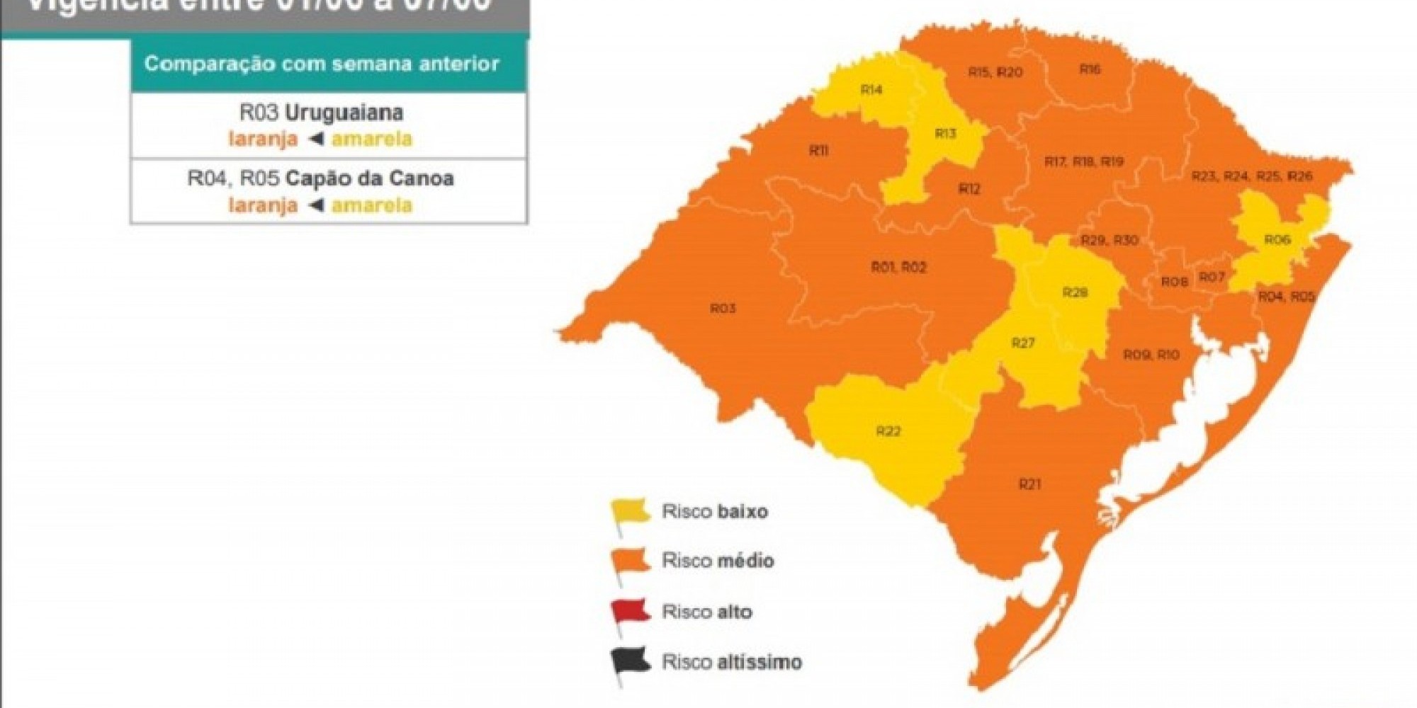 Com bandeira laranja comércio pode funcionar com restrições Com bandeira laranja comércio pode funcionar com restrições
