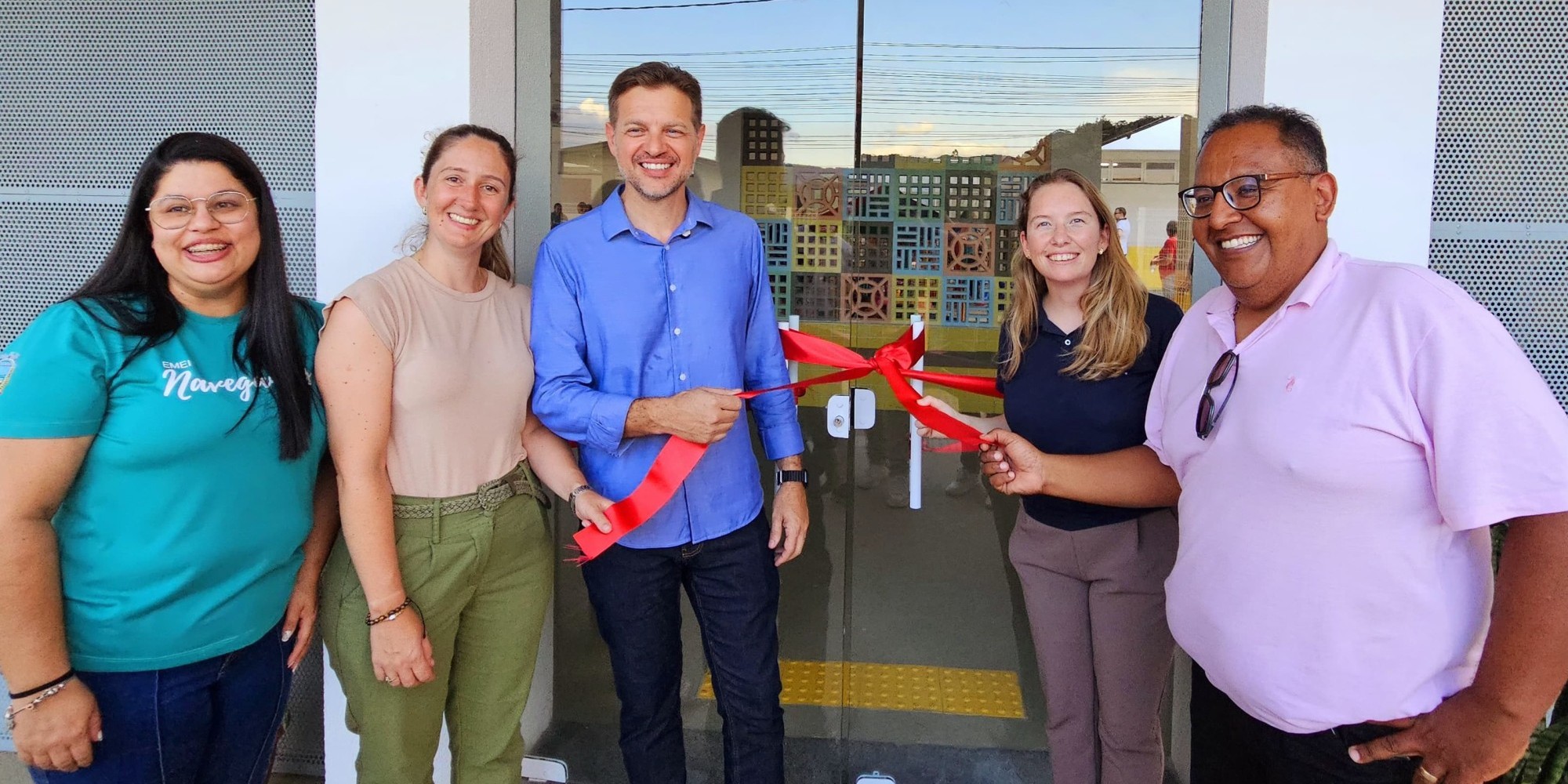 Município inaugura nova escola para o bairro Navegantes