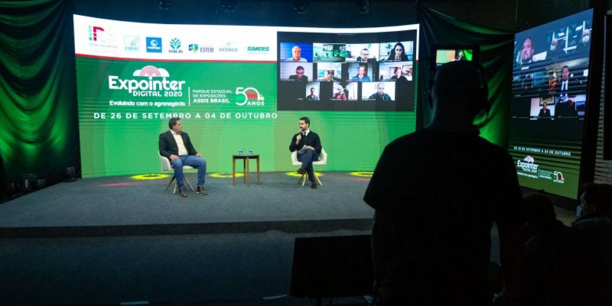 Governador Leite (D) e secretário Covatti Filho (E) detalharam como será a Expointer em formato inovador