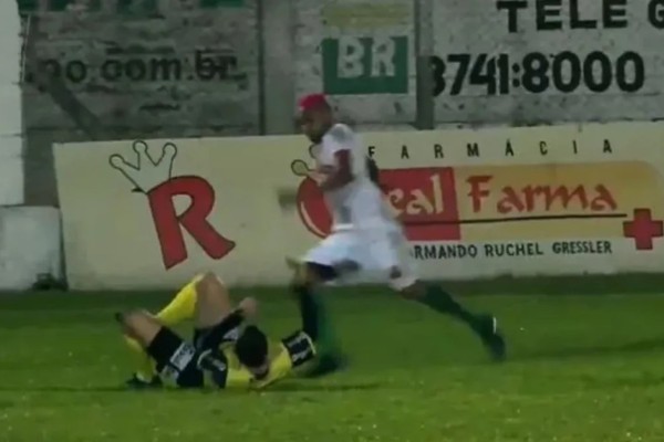 Atleta que agrediu juiz de futebol vai à júri