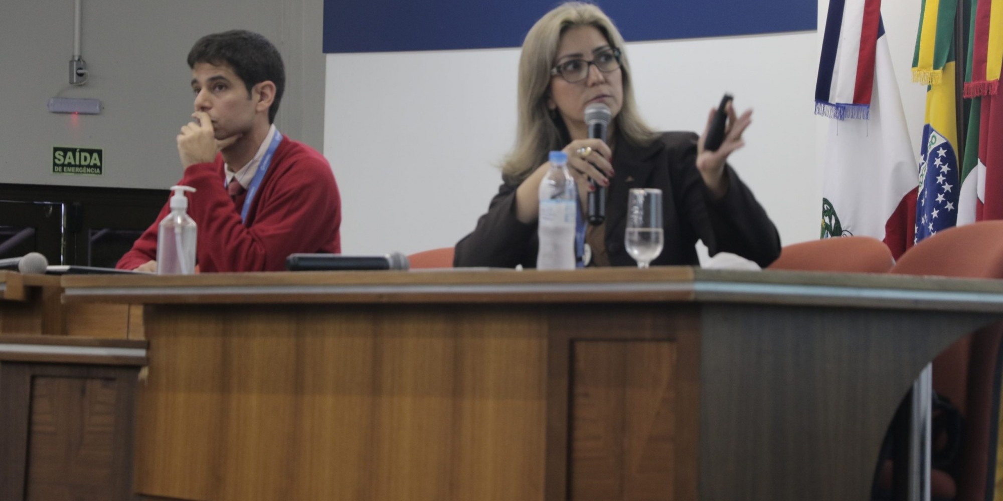 Coordenador científico da pesquisa, professor Rafael Picon, e a professora Ioná Carreno Coordenador científico da pesquisa, professor Rafael Picon, e a professora Ioná Carreno