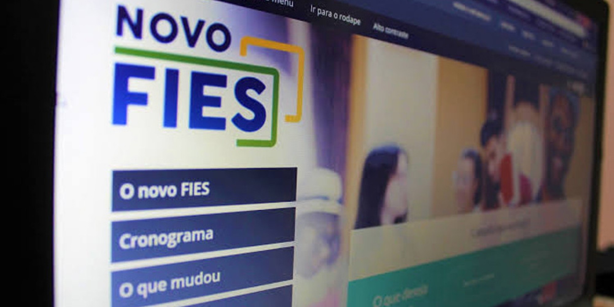 Os candidatos deverão se inscrever, exclusivamente, pela página do Fies 