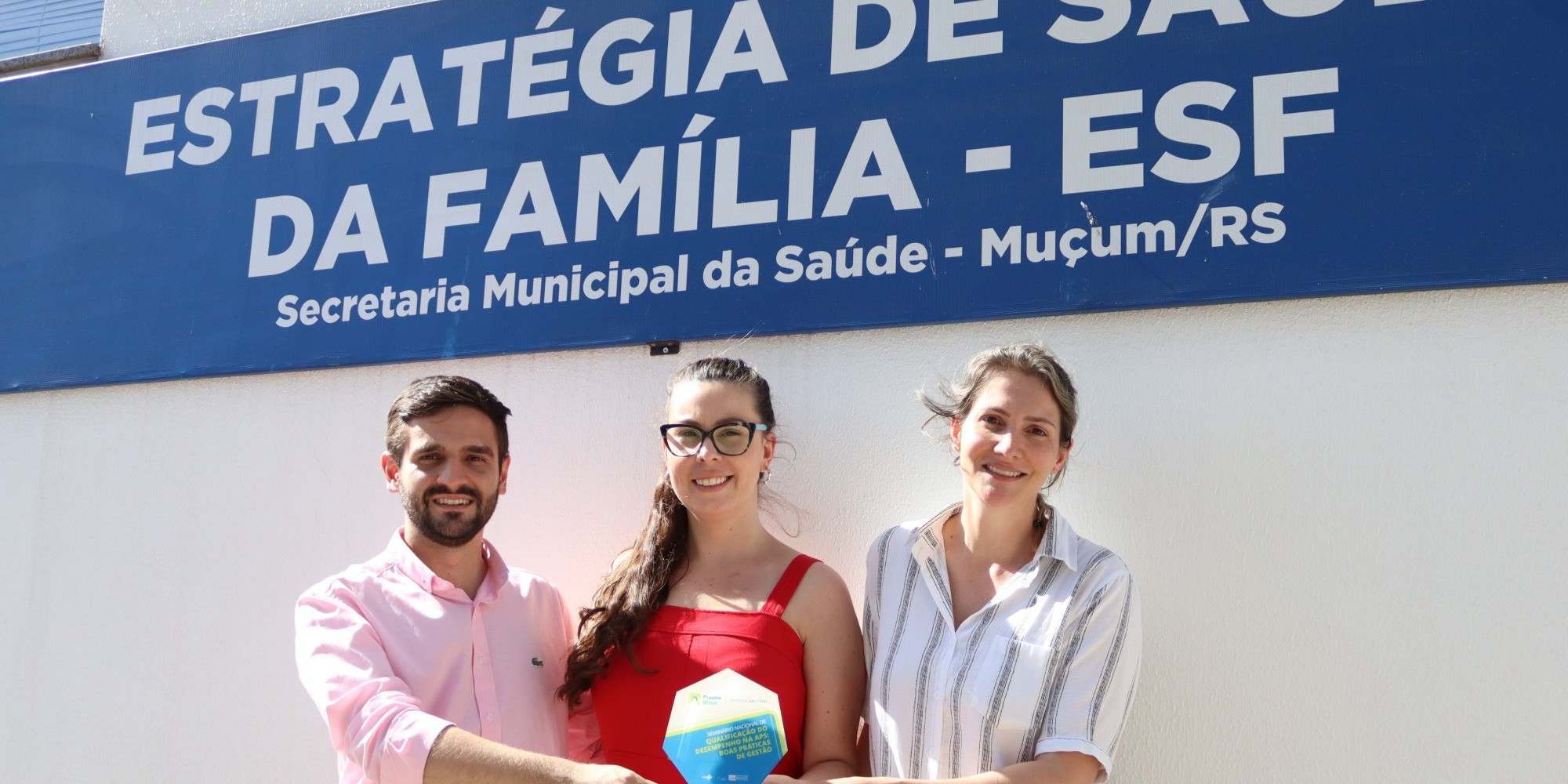 Equipe de Saúde de Muçum é premiada em Brasília