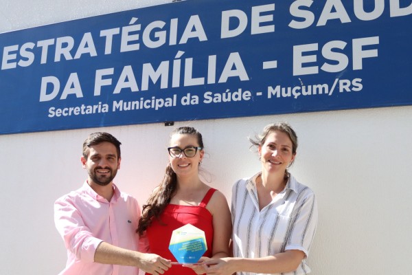 Equipe de Saúde de Muçum é premiada em Brasília