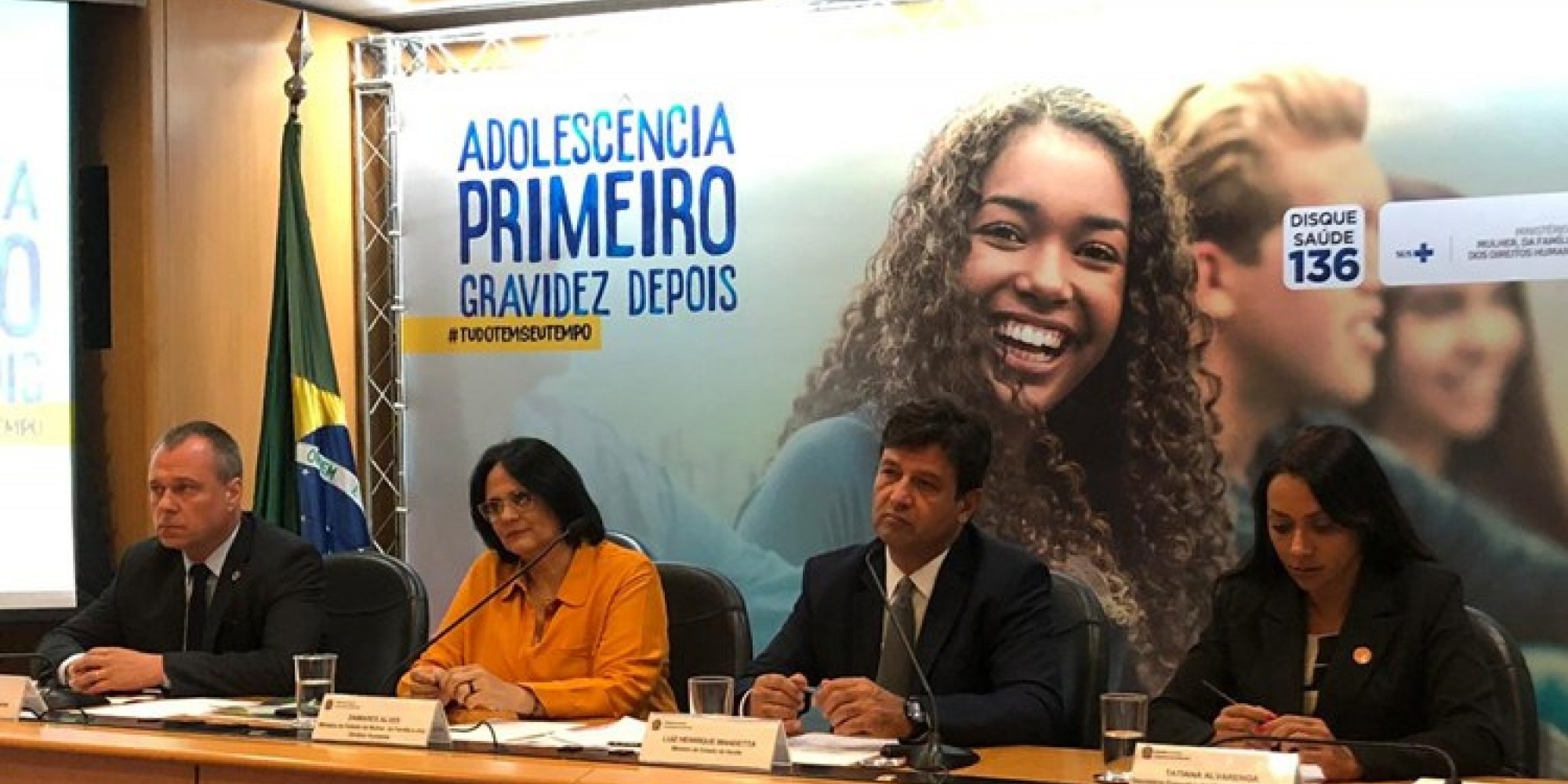 “Tudo tem seu tempo: Adolescência primeiro, gravidez depois” é o slogan da campanha “Tudo tem seu tempo: Adolescência primeiro, gravidez depois” é o slogan da campanha