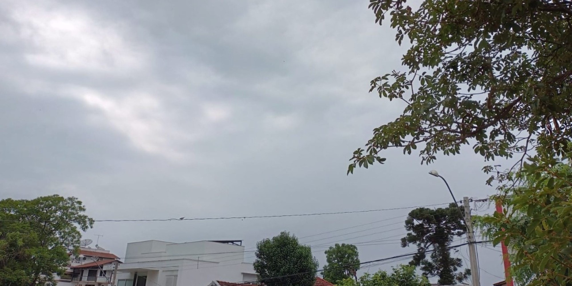 Região deve ter temperaturas amenas nesta quinta-feira