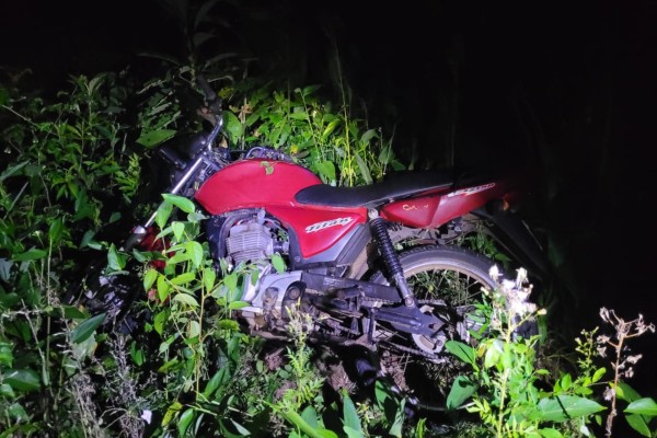 Moto utilizada no assalto havia sido furtada há dois meses em Paverama