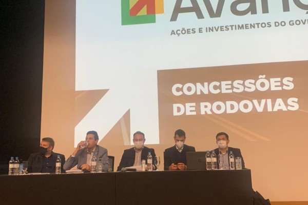 Secretário Leonardo Busatto esteve em Encantado na semana passada 