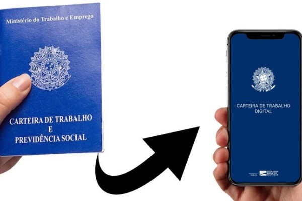  Aplicativo Carteira de Trabalho Digital substituiu a versão impressa