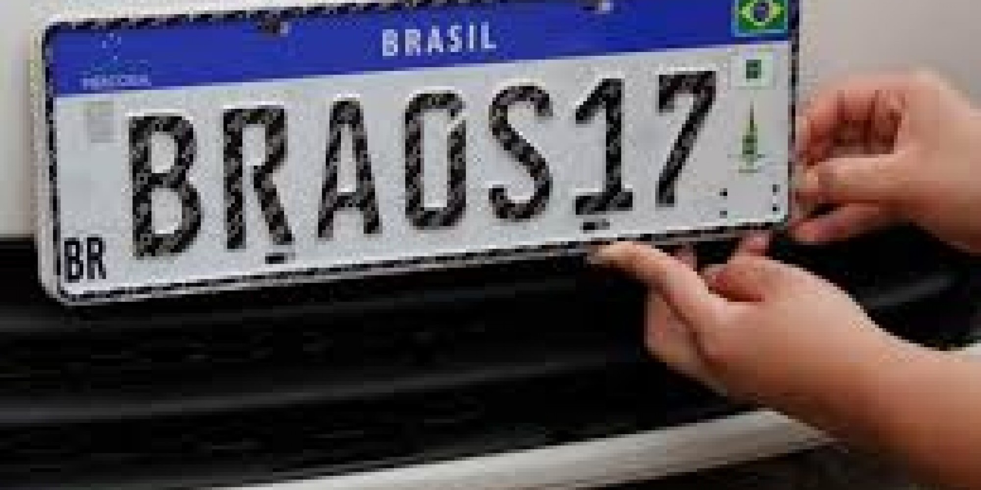As novas placas já são utilizadas na Argentina e no Uruguai As novas placas já são utilizadas na Argentina e no Uruguai