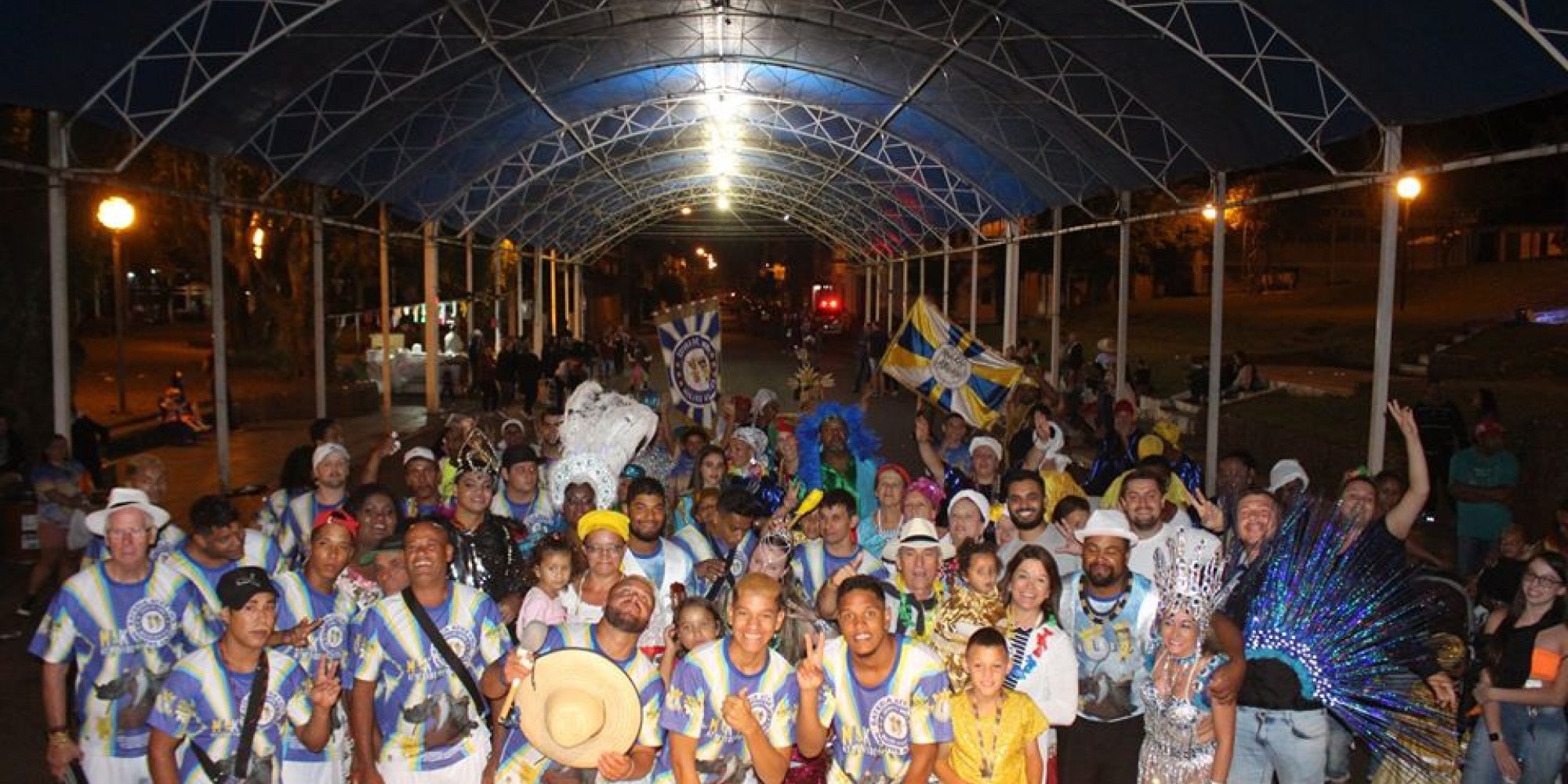 Desfile ficou a cargo da Escola de Samba Muleke Atrevido de Encantado Desfile ficou a cargo da Escola de Samba Muleke Atrevido de Encantado