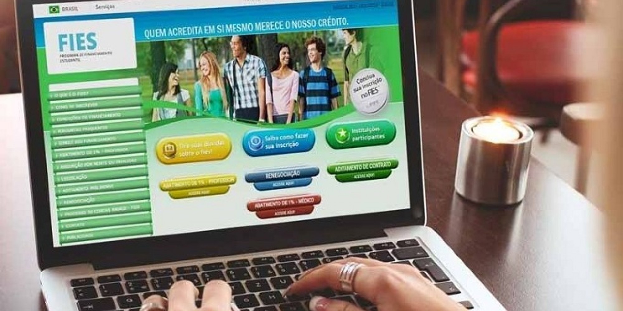 Inscrições podem ser realizadas no site do programa Inscrições podem ser realizadas no site do programa