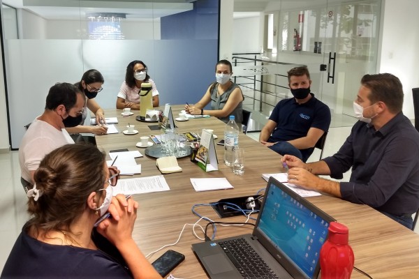  O encontro ocorreu nesta semana, no Centro Empresarial ACI-E