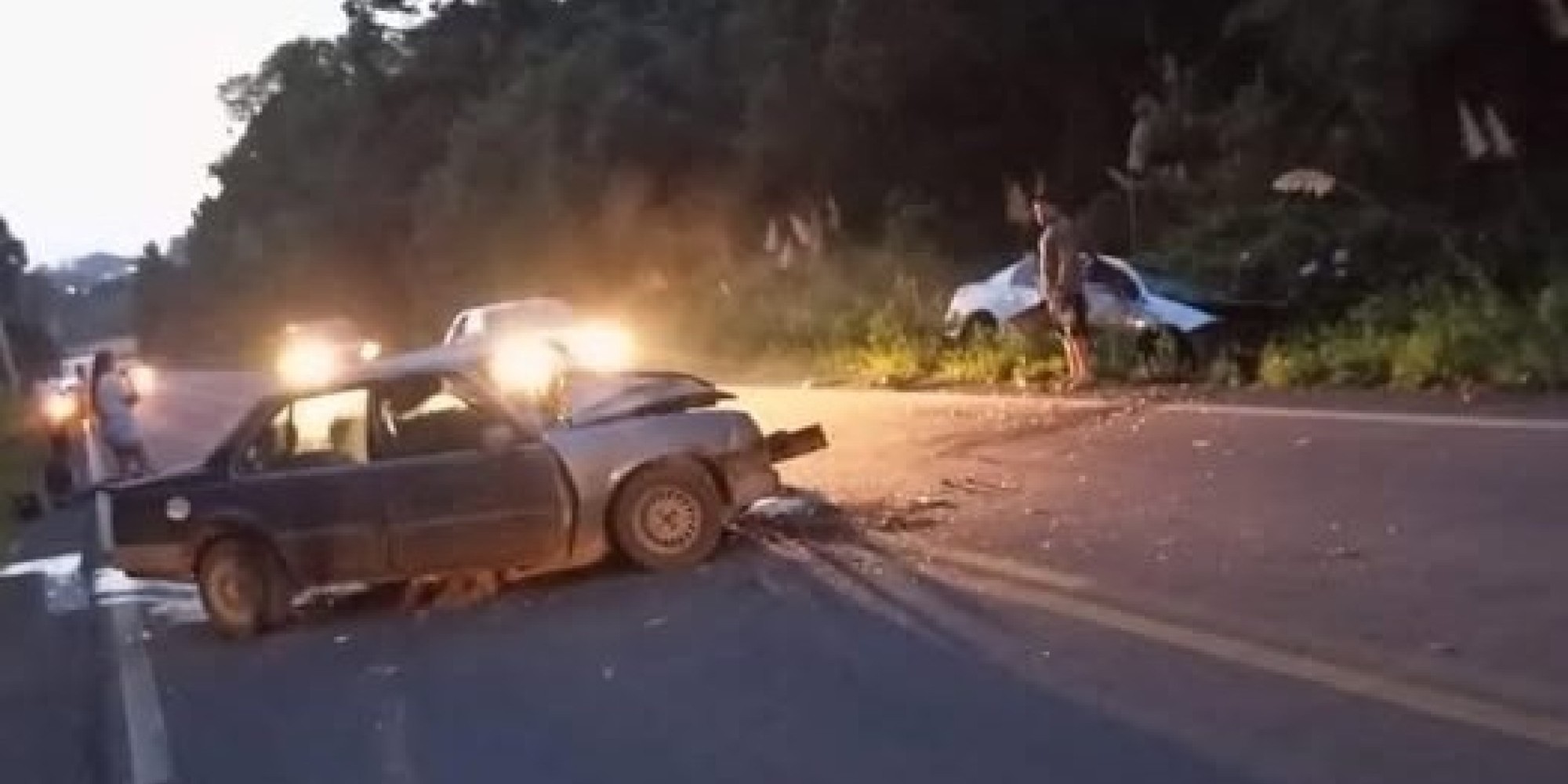 Acidente deixa uma pessoa morta na ERS-332, em Arvorezinha