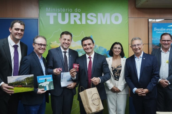 Em Brasília, Jonas busca apoio federal para Encantado e para o turismo regional