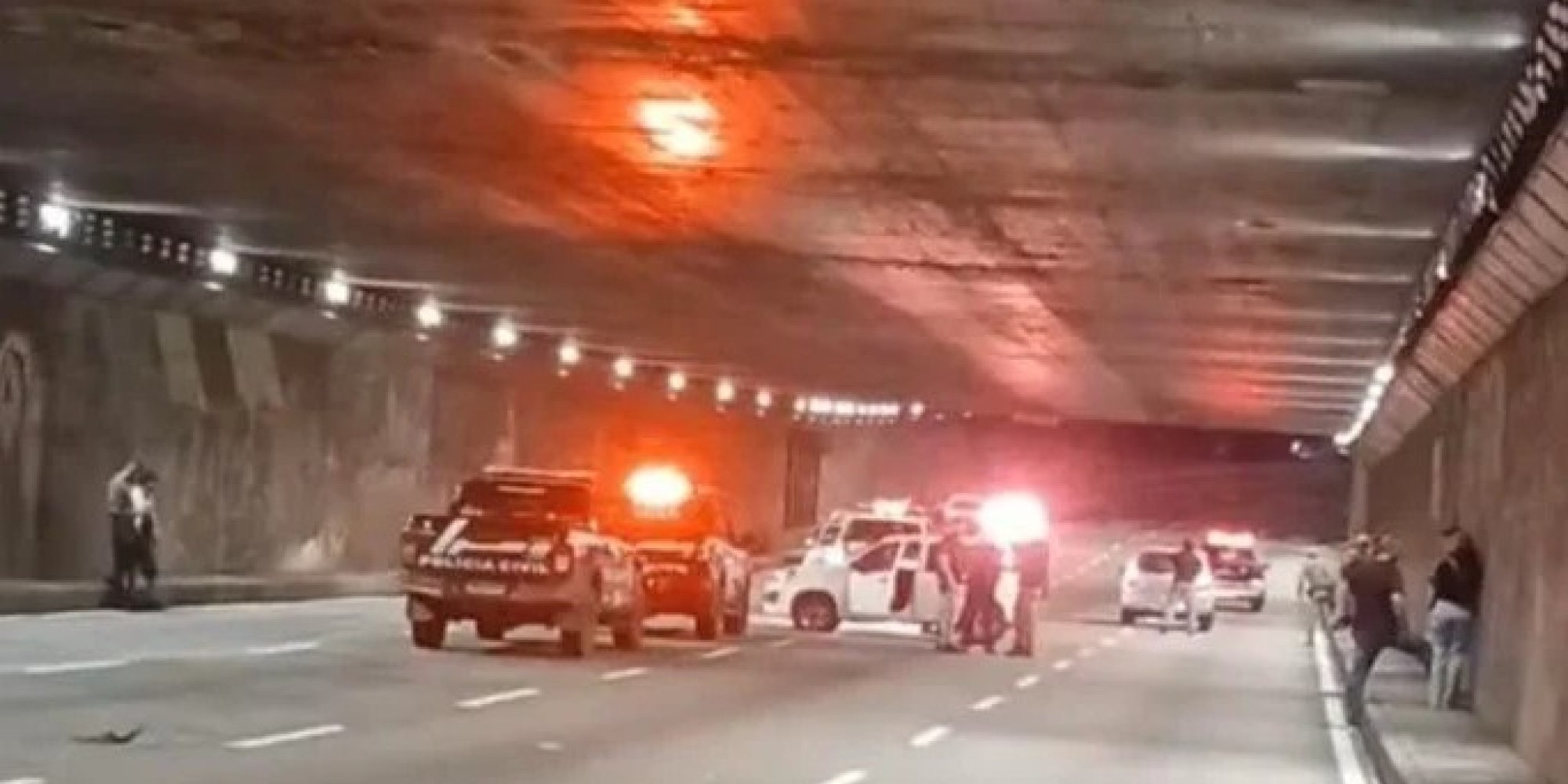 Mais de 40 disparos em ataque no túnel da Conceição em Porto Alegre