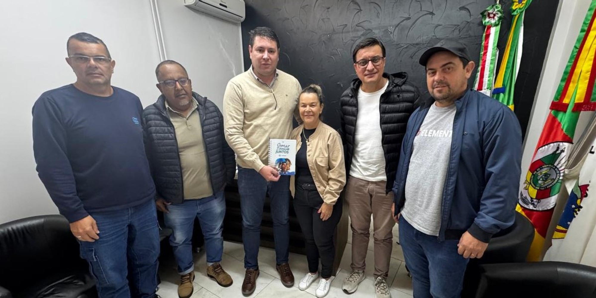 Vereadores de Encantado realizam encontro com representantes da CORSAN/AEGEA
