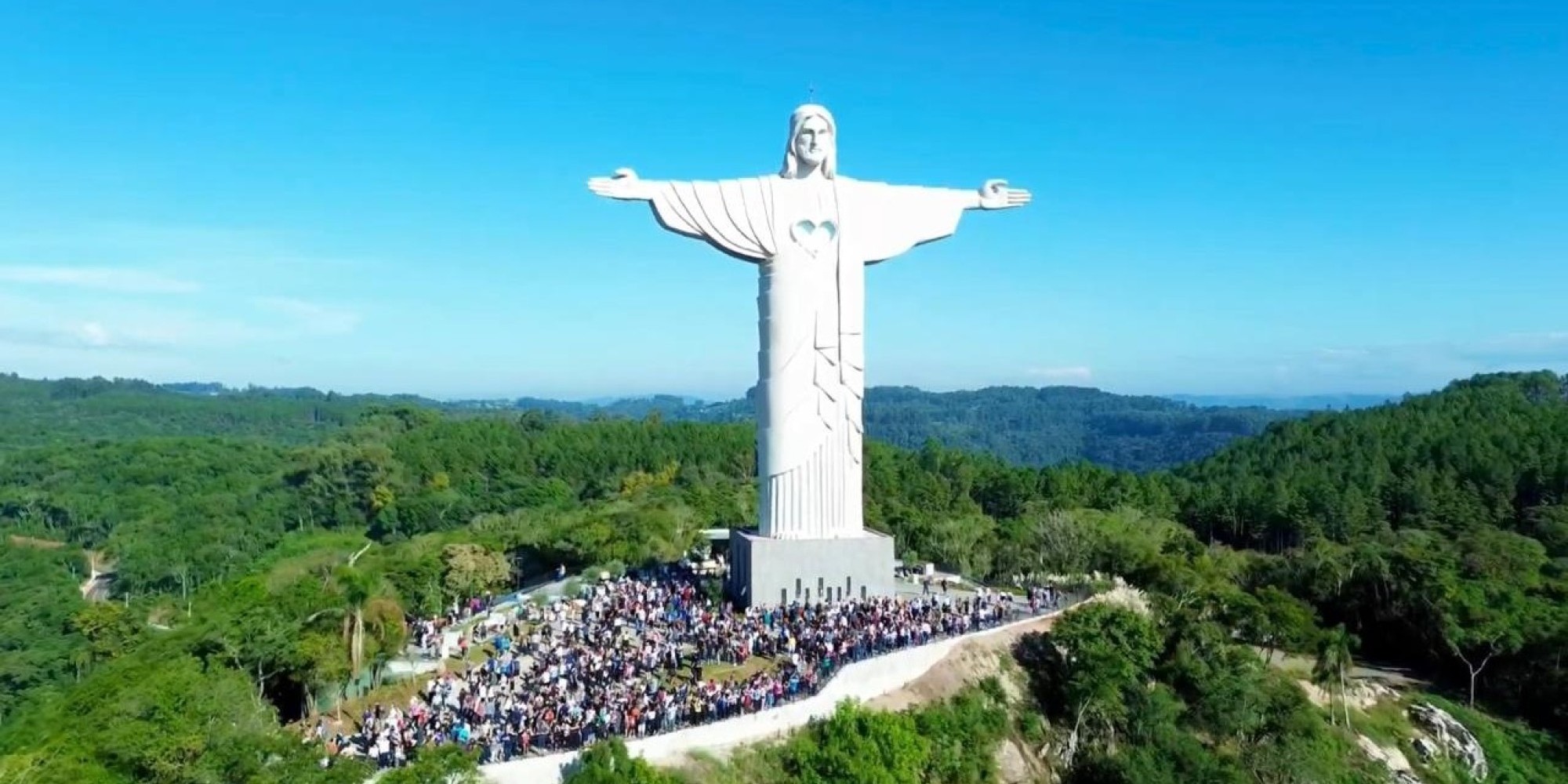Cristo Protetor recebe mais de 27 mil visitantes nos quatro dias do feriadão