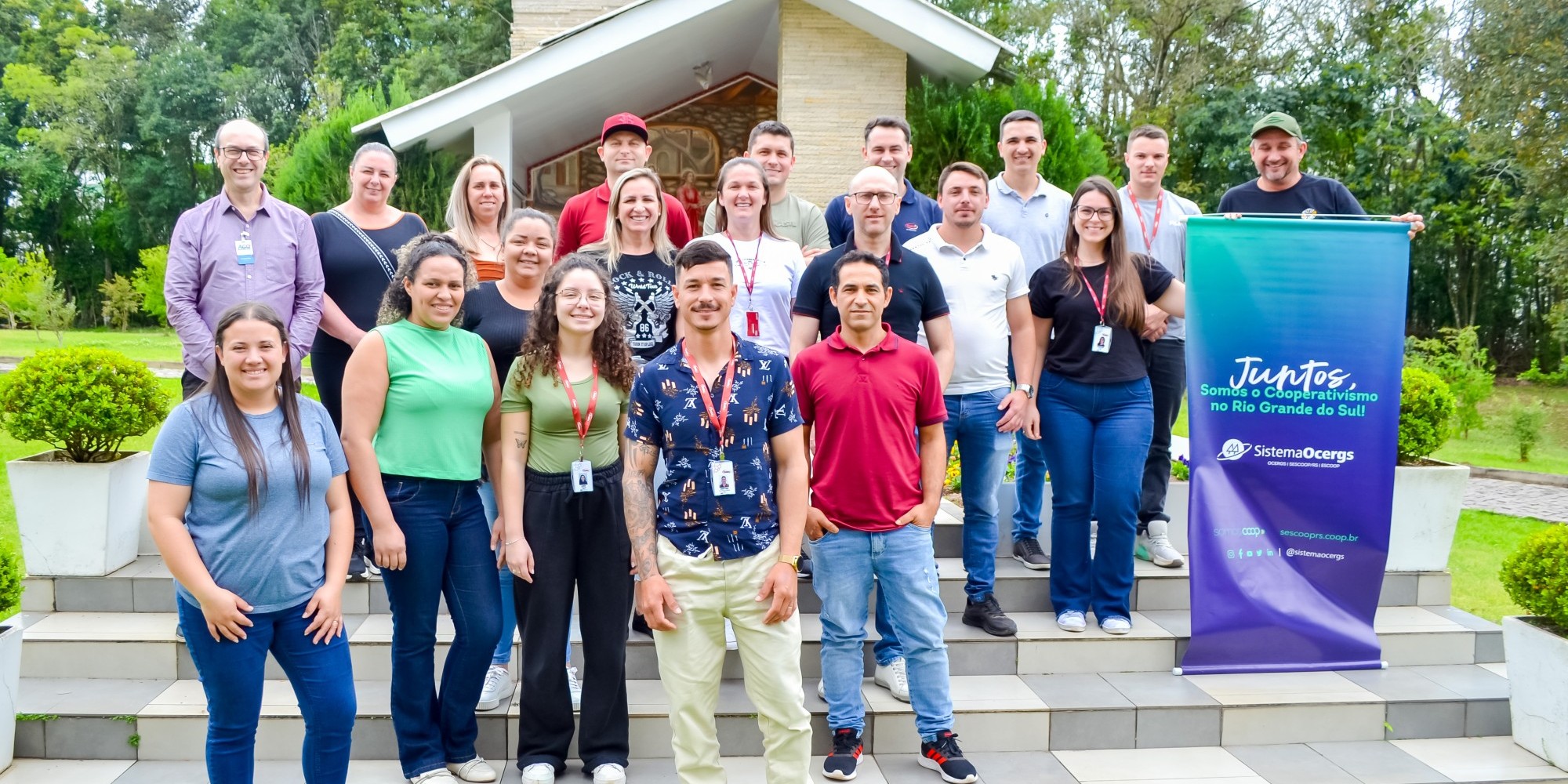 Colaboradores de diversas unidades da Cooperativa participaram do treinamento promovido pela Associação Gaúcha para Qualidade (AGQ) durante o mês setembro