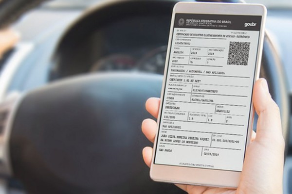 Para os veículos registrados a partir do dia 4 de janeiro, o Detran expedirá somente o CRLV-e 