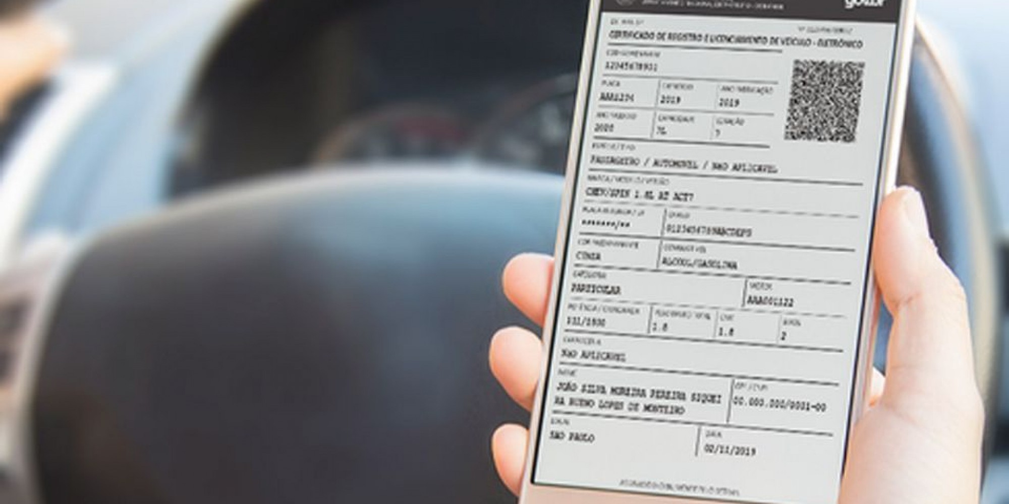 Para os veículos registrados a partir do dia 4 de janeiro, o Detran expedirá somente o CRLV-e Para os veículos registrados a partir do dia 4 de janeiro, o Detran expedirá somente o CRLV-e