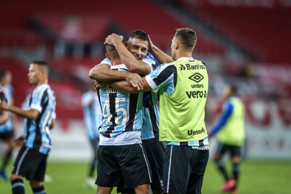 Grêmio virou o placar no 2º tempo 