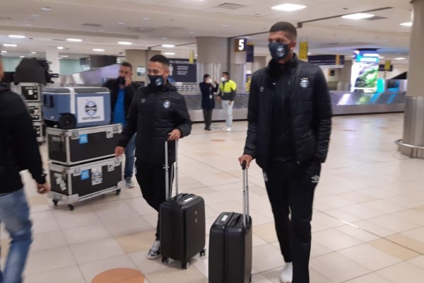 Grêmio viajou para o Equador com 15 atletas 