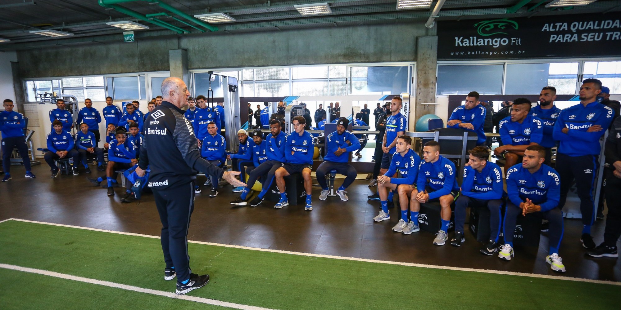 Felipão vai estrear pelo Grêmio 