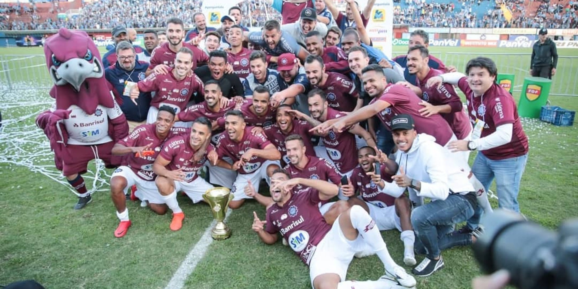 Caxias garantiu vaga na final do Gauchão 2020 Caxias garantiu vaga na final do Gauchão 2020