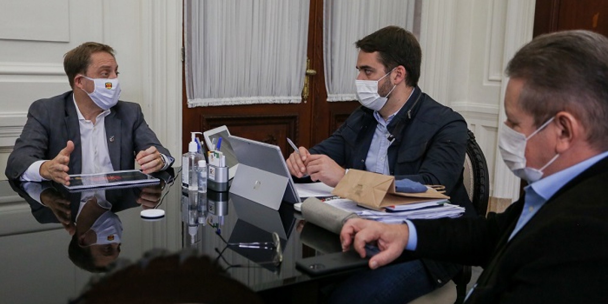 Presidente da FGF esteve reunido com Governador na semana passada Presidente da FGF esteve reunido com Governador na semana passada