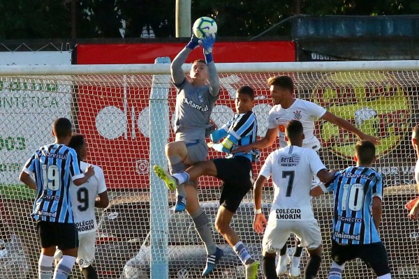 Goleiro Ruan foi um dos que renovou contrato com o Grêmio