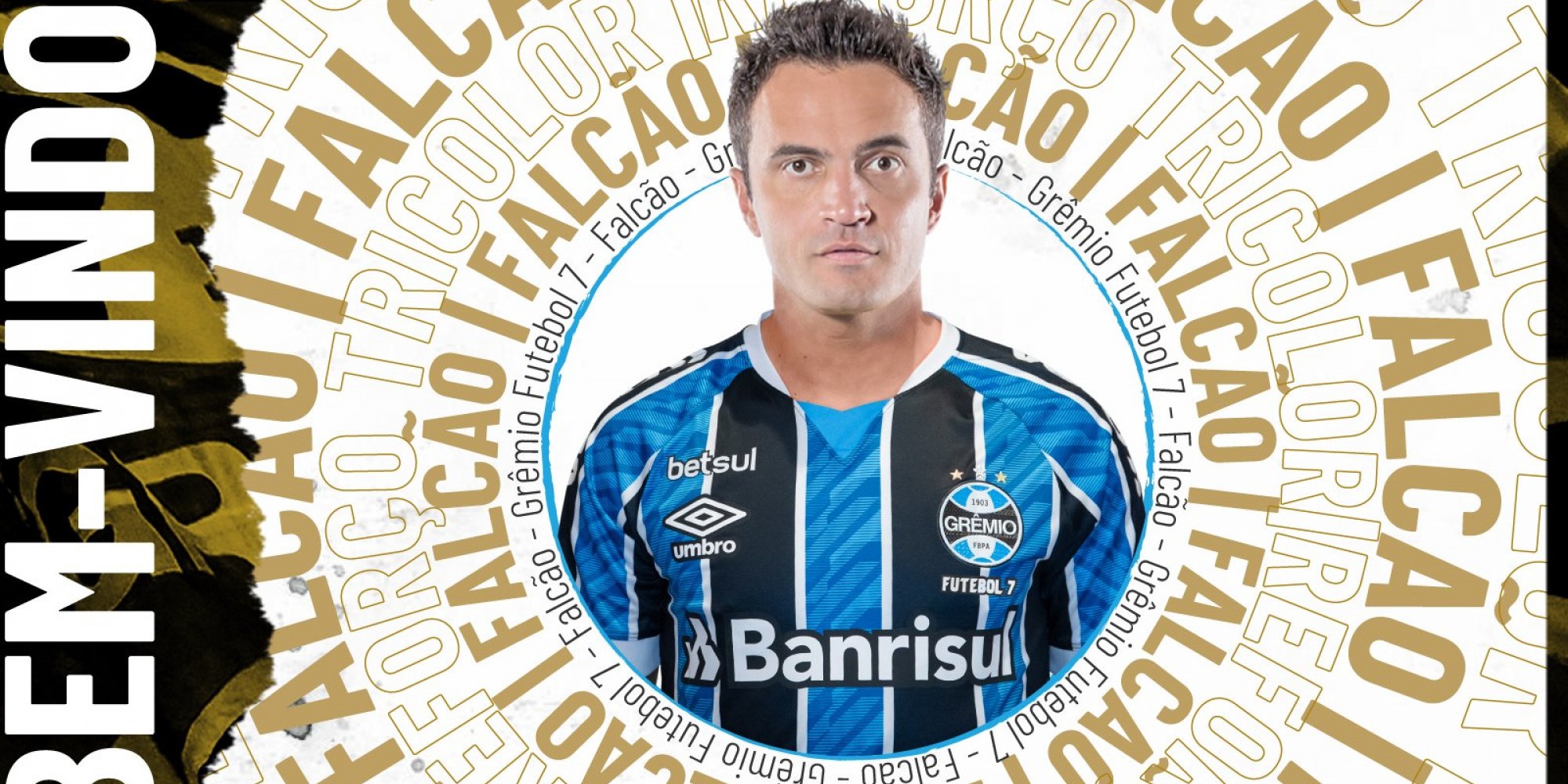 Falcão chega ao Grêmio nesta sexta-feira Falcão chega ao Grêmio nesta sexta-feira
