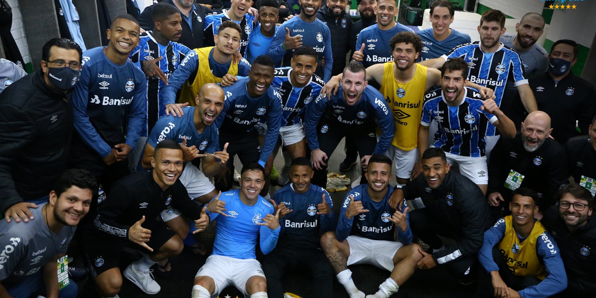Grêmio garantiu classificação ontem Grêmio garantiu classificação ontem